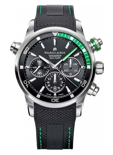 Maurice Lacroix Pontos Chronograph S Green PT6018-SS001-331-1 Replica Watch